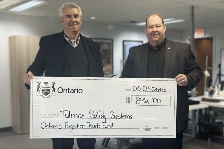 L’Ontario investit près de 900 000 $ dans Tulmar Safety Systems à Hawkesbury