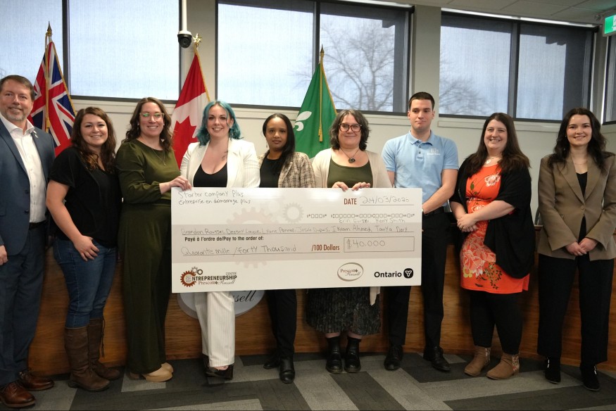 Le CEPR appuie huit entrepreneurs avec 40 000 $ en subventions